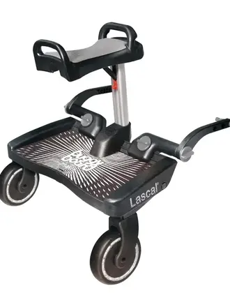 Lascal Maxi+ Black Saddle Grey