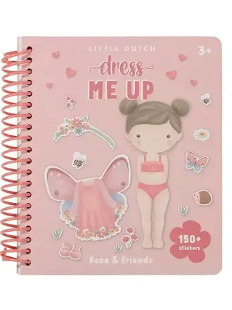 Little Dutch Aankleed- en stickerboek Rosa &  Friends