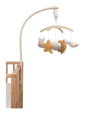 Little Dutch Houten muziekmobiel Newborn Naturals