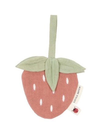 Little Dutch Speendoekje hydrofiel Aardbei
