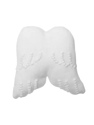 Lorena Canals KNITTED CUSHION ANGEL WINGS