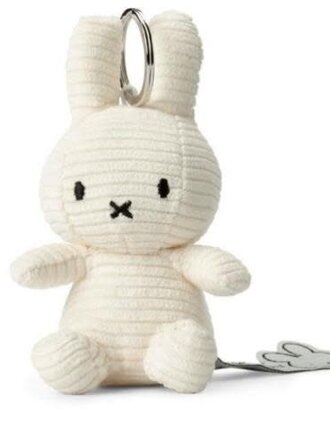 Miffy Miffy Keychain corduroy offwhite