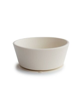 Mushie Silicone Bowl / Ivory