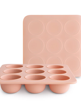 Mushie Diepvriesbakje Freezer Tray | Blush