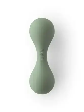 Mushie Rattle toy sililcone / Dried Thym