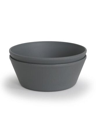 Mushie Mushie / Bowls round / Smoke (2 PCS)