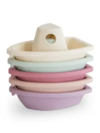 Mushie Bath Boat / Petal