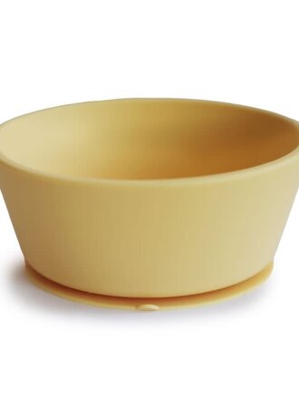 Mushie Silicone Bowl / Pale Daffodil