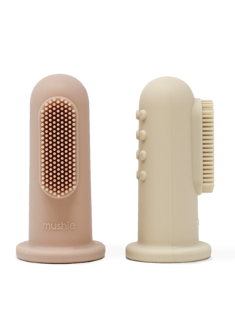 Mushie Mushie / Toothbrush / Shifting Sand-Blush