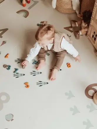 Play & Go Puzzelmat Numbers/Dots puzzlemat