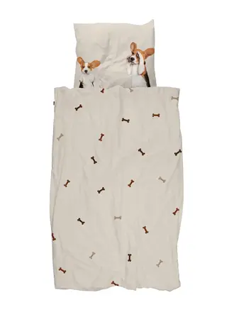 Beagle Friends | NL 140 x 200/220 cm | incl. kussensloop 60 x 70 cm €69.95 - F