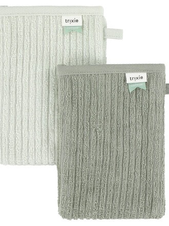 Trixie Washcloth 2-pack - Hush Olive