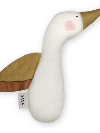 Saga Goose Toy - Aron - Cream