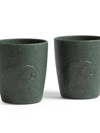 Sebra MUMS Baby cups 2 pcs / Bottle green