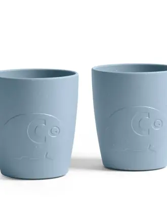 Sebra MUMS Baby cups 2 pcs / Powder Blue