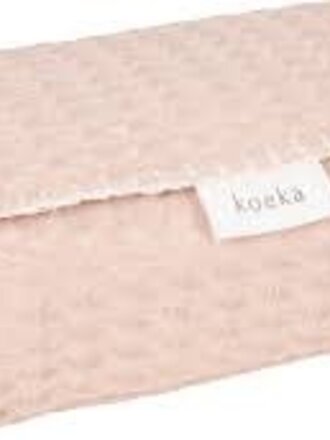 Koeka Koeka - Hoes voor babydoekjes Riga - Old pink - One size
