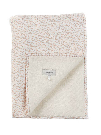 Mies & Co Mies & Co / Baby soft teddy blanket wild child / Chalk pink / 70 x 100