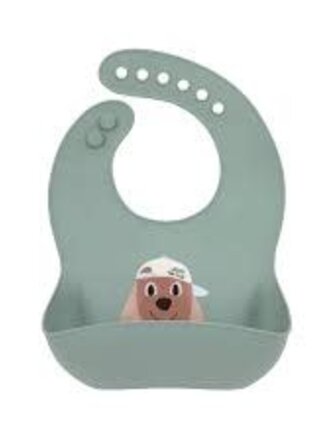 Lassig Silicone Bib Tiny Team Dog