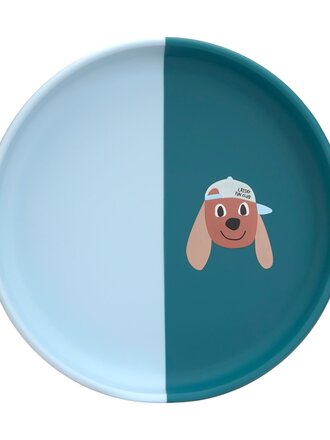 Lassig Silicone Plate Tiny Team Dog