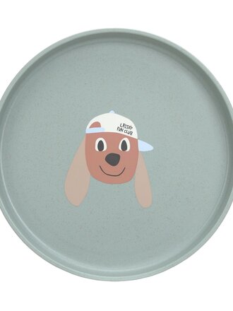 Lassig Plate PP/Cellulose Tiny Team Dog