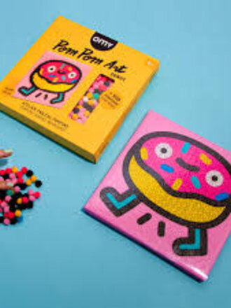 Omy Atelier tableau 500 pompoms - DONUT