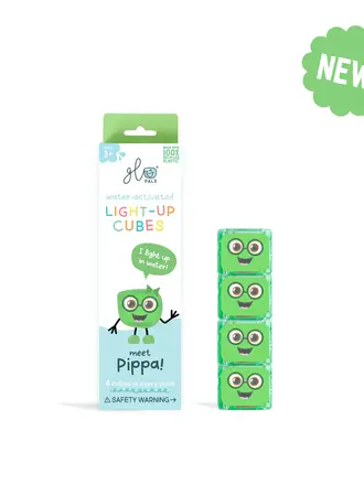 Glopals Glopals Light up cubes-4pc Pippa