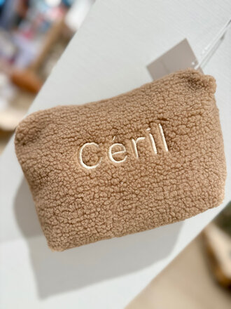 Fil & Fée Atelier Toilettas Teddy 26x15x8cm + Borduren