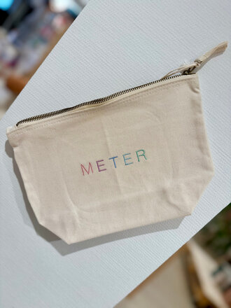 Fil & Fée Atelier Canvas Toilettas Large 23 x 23 x 11 cm + Borduren