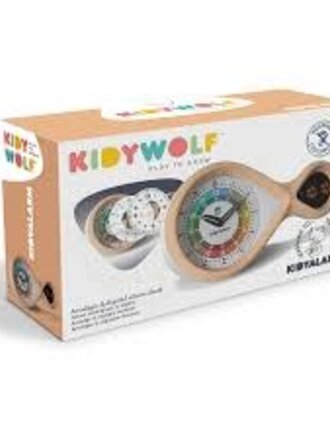 KIDYWOLF KIDYALARM-BR Educatieve wekker meloen