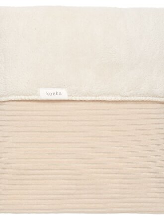 Koeka Ledikantdeken Teddy Vik sand