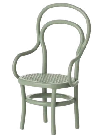 Maileg Vintage chair, Mouse - Mint