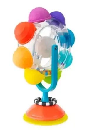 Sassy Sassy Sensorische Baby Spinner Whirling Waterfall Badspeeltje Zonder Lichtjes
