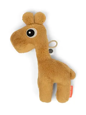 Done by Deer Tiny sensory rattle - Raffi - Mustard