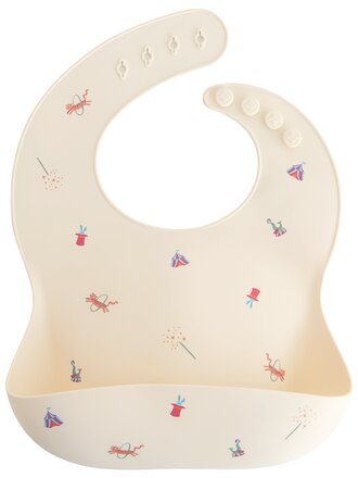 Mushie Silicone Bib / Circus
