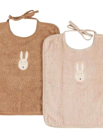 Trixie Bib XL 2-pack mix - Aura Rabbit