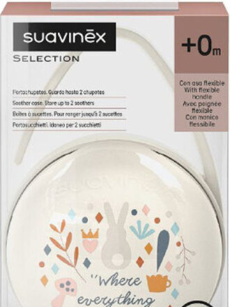 Suavinex WONDERLAND - DUO FOPSPEENHOUDER - Ivoire