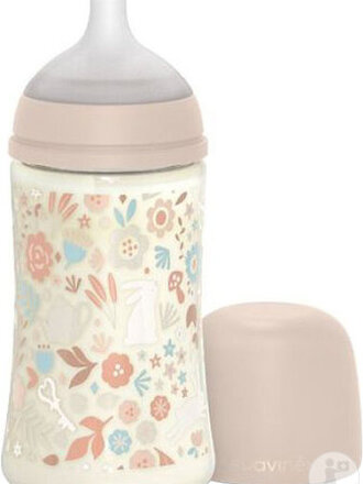 Suavinex WONDERLAND - FLES 270ML - FOPSPEEN SXPro M - Roze