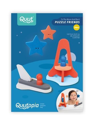 Quut Quutopia Puzzle friends - To the moon & back