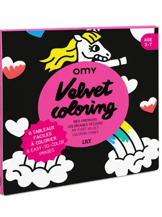 Omy Lily - Coloriage velours