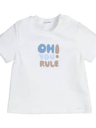 GYMP T-shirt Aerobic Oh You Rule Blue – Green 353-6350-20
