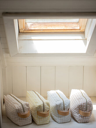 1+ in the family TOILETRY-BAG toiletry bag misty-blue