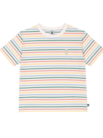 Petit Bateau TEE SHIRT MC MARSHMALLOW/MULTICO A0F66
