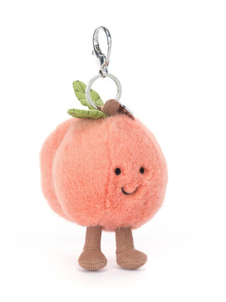 Jellycat Amuseables Peach Bag Charm