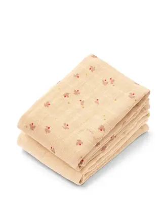 Liewood Lewis Muslin Cloth 2-Pack Mini butterfly / Apple blossom mix