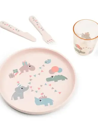 Done by Deer Foodie dinner set Celebration Powder