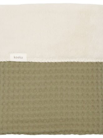 Koeka Wiegdeken wafel/teddy Oslo Moss