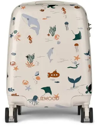 Liewood Norelle Hardcase Suitcase Sea creature / Sandy