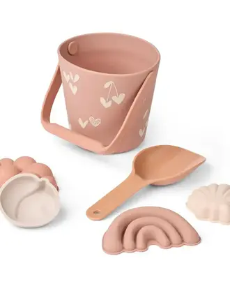 Liewood Gilma Sweethearts Beach Set Sweethearts / Pale tuscany
