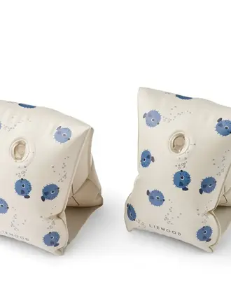 Liewood Shirley Printed Swim Wings 2-pack Pufferfish / Sandy
