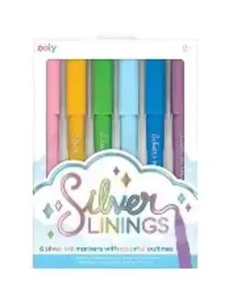 Ooly Ooly - Silver Linings Outline Markers